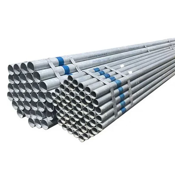 Tubo redondo galvanizado de 0,6 mm