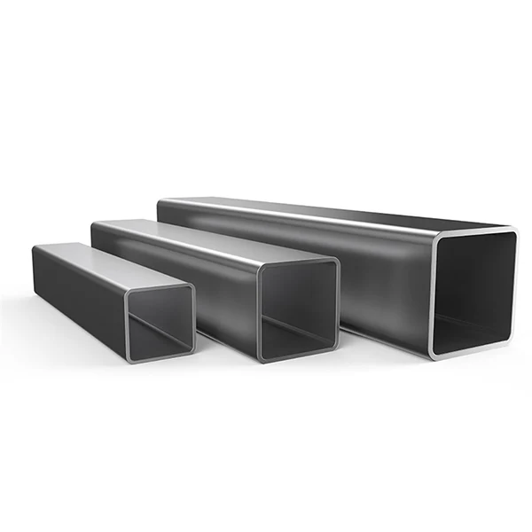 Tubo quadrado preto de aço carbono de 6m