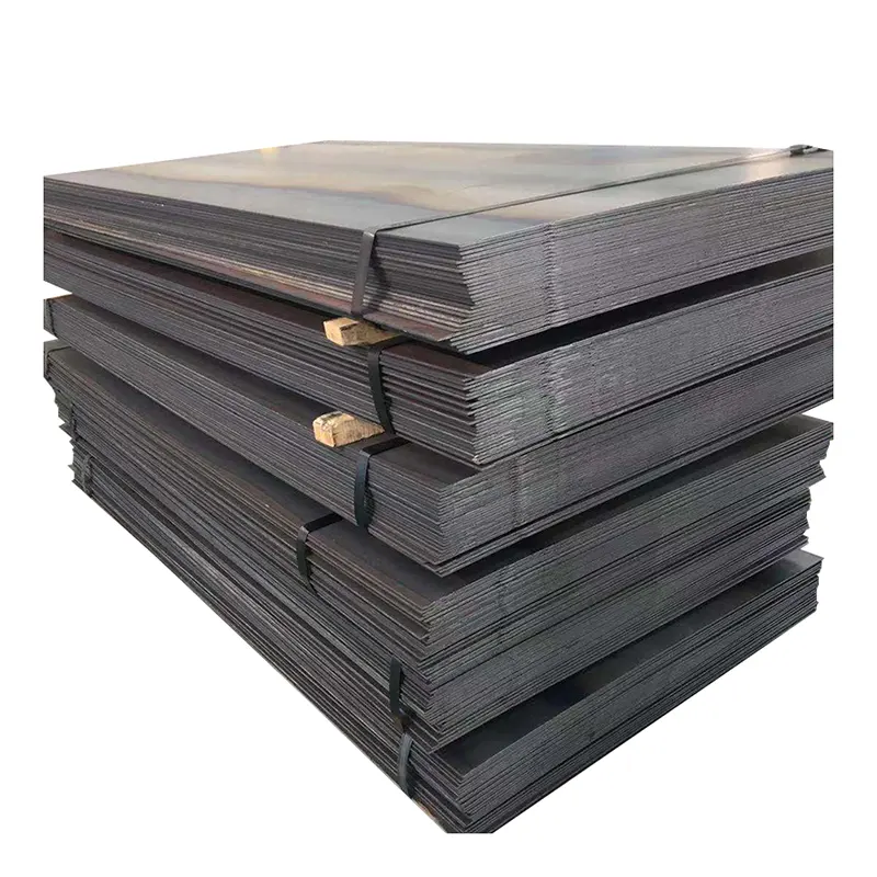 Folha de aço carbono suave e laminado a quente SS400